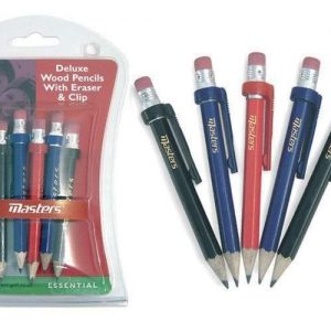 Wood Pencils with Clip&Eraser