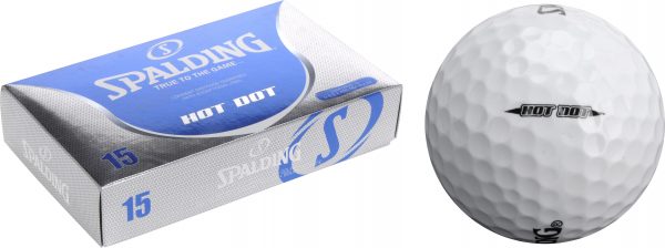Spalding Golfballs Hott Dot 85 compression