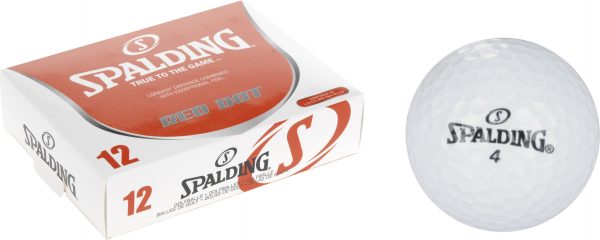 Spalding Red Dot white balls with 85 compression